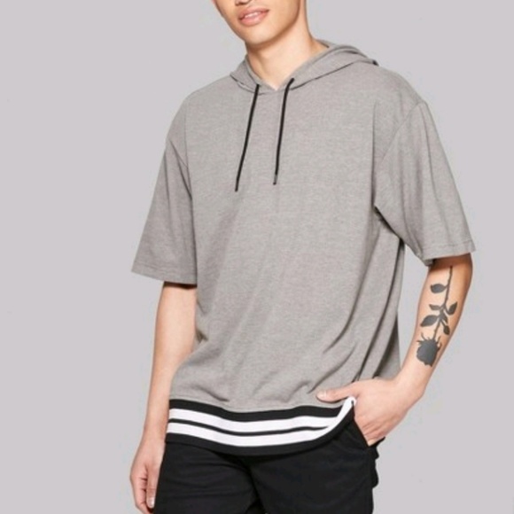 half sleeve sweatshirt